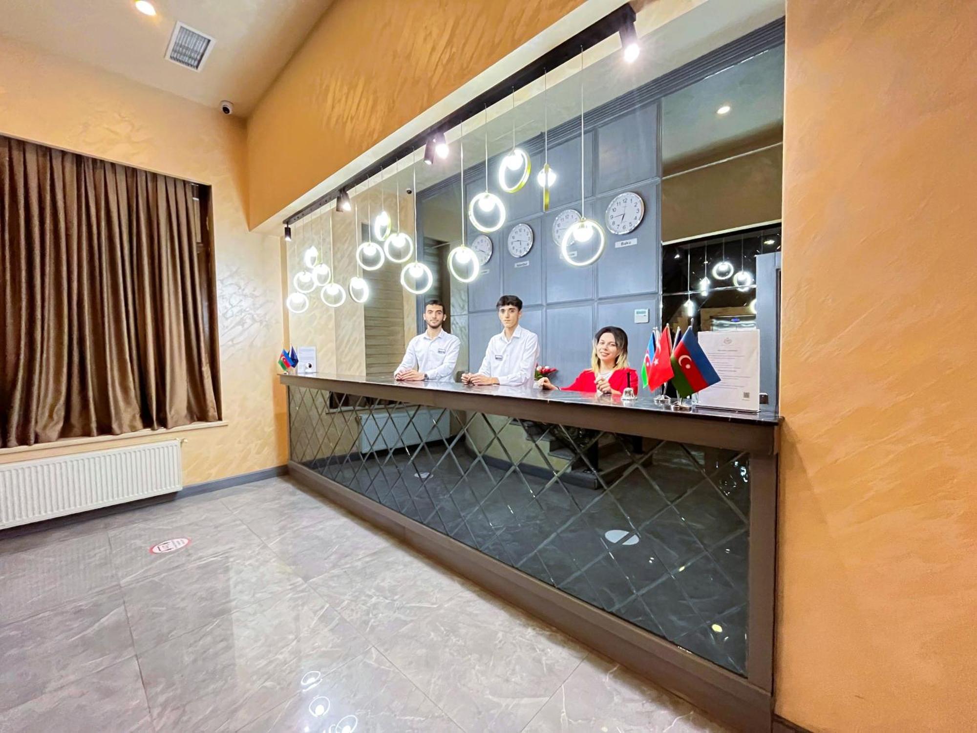Gm City Hotel Baky Esterno foto