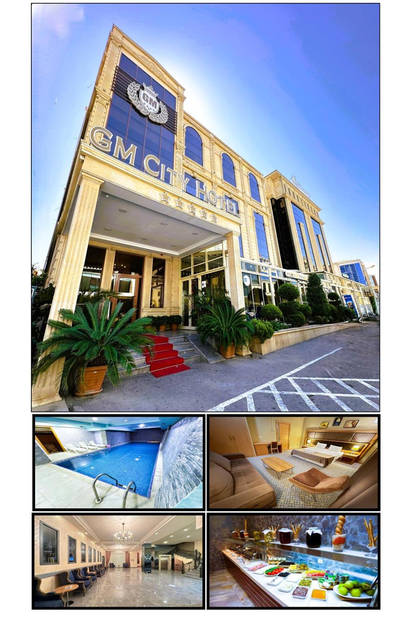 Gm City Hotel Baky Esterno foto